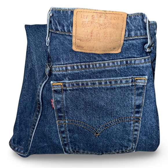 Vintage Levi’s 506 Regular Fit Straight Leg Jeans 15506 0229 Made in USA - Picture 7 of 14